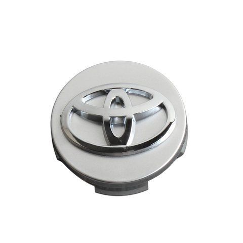 Ковпак колеса Toyota сірий матовий+хром 62 мм пластик 1шт ОЕМ 4260312730 (ковпачок) 184635 фото