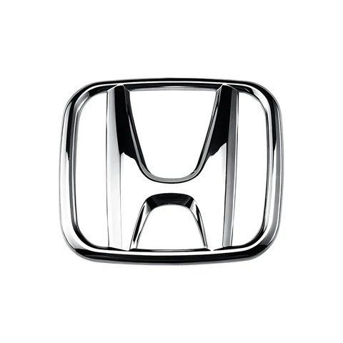 Эмблема решетки / багажника HONDA Хром 108х90 мм (скотч + 2 усика) 181823 фото