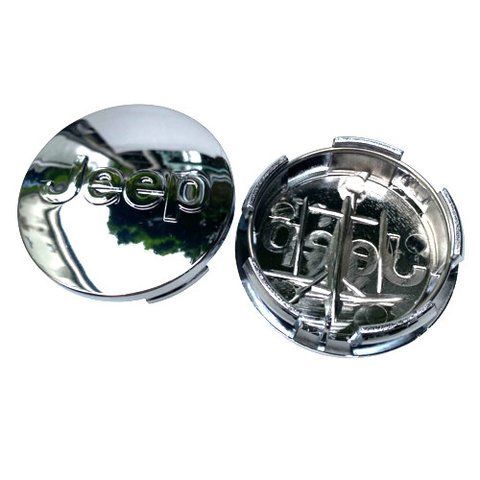Ковпак колеса JEEP хром 64мм 1шт пластик (ковпачок, заглушка диску) OEM 1LB77TRMAC 185358 фото