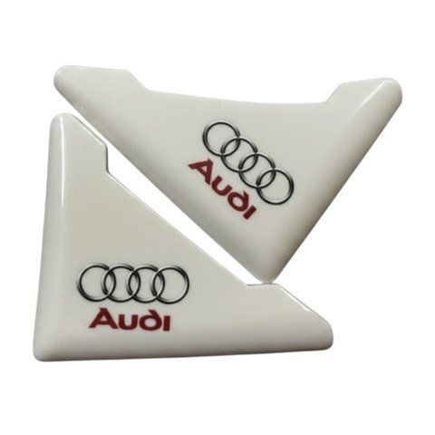 Защита углов двери Audi 2шт СИЛИКОН 45х55 мм белые 185721 фото