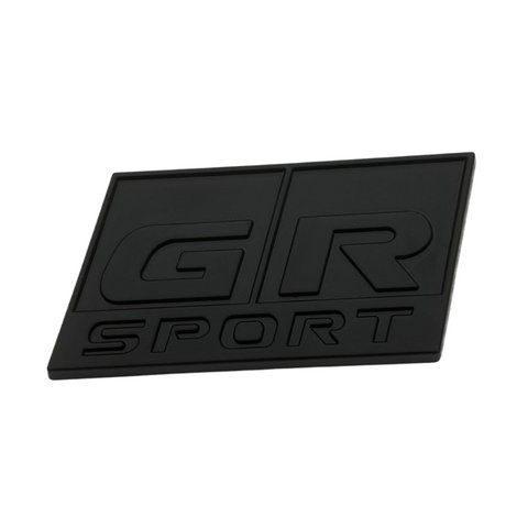 Емблема GR Sport чорна 70х37мм метал (на скотчі) 182952 фото