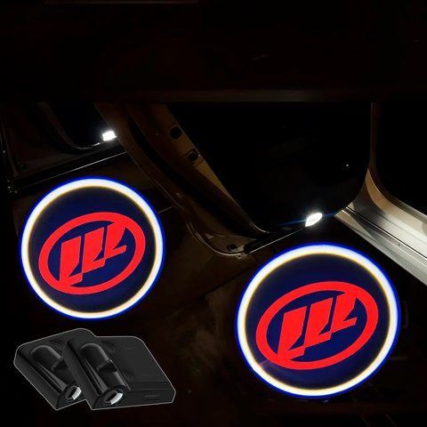 Проектор-підсвітка дверей з логотипом LIFAN Ціна за 1шт (з магнітом, на скотчі) 181531 фото