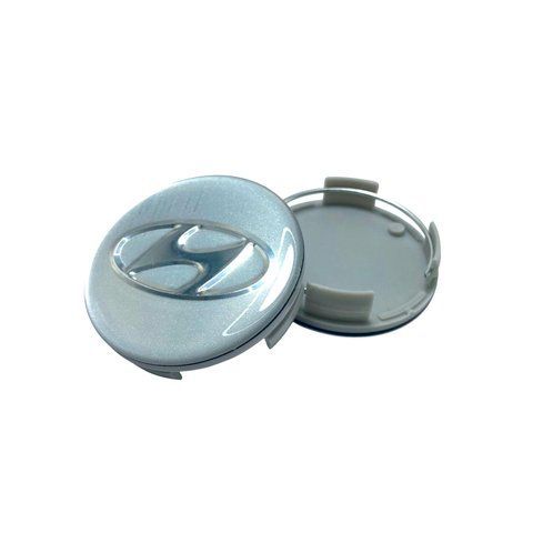 Ковпак колеса HYUNDAI срібло 60 мм пластик+епоксидне покриття 1шт OEM 52960-L1150 (ковпачок) 118937 фото