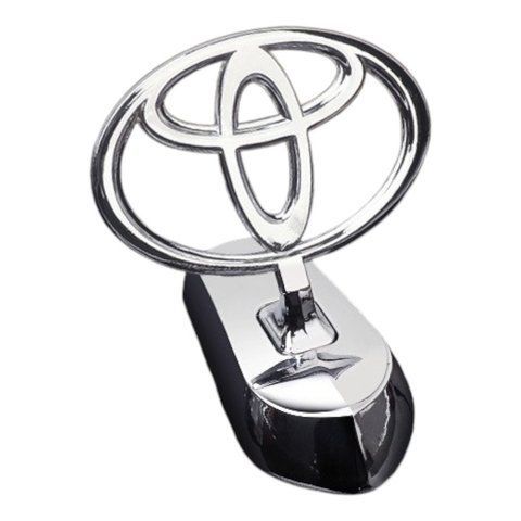 Емблема приціл Toyota (металева LUXE версія) Хром 140г (на скотчі) 182070 фото