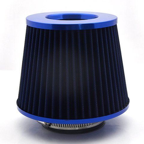 Фильтр нулевого сопротивления SPORT BLUE (под патрубок d76мм, подходит под 75-80мм) (нулевик) 186008 фото