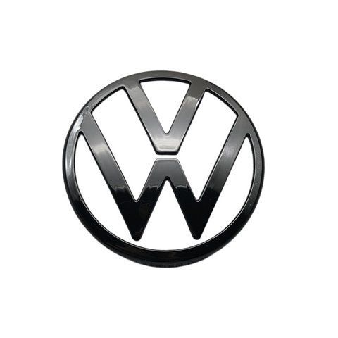 Емблема задня Volkswagen чорна 115мм пластик (на скотчі) 183403 фото