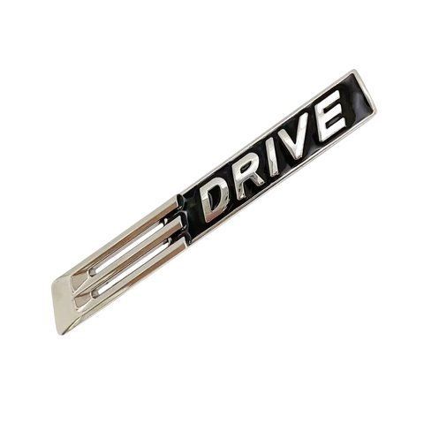 Емблема-напись E-Drive для BMW хром 95х15 мм метал (на скотчі) 184025 фото