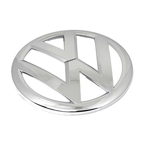 Емблема передня VOLKSWAGEN Golf 7 2012-2020г ХРОМ 135мм об'ємна пластик OEM 5G0853601 2ZZ (VAG) 179859 фото