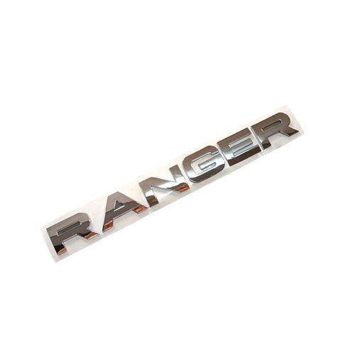 Эмблема надпись Ranger для Ford хром 300х32 мм пластик (на скотче) 184511 фото