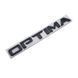 Емблема напис Optima для Kia чорна матова 173х18мм метал (на скотчі) 195100 фото 2
