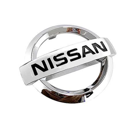 Эмблема решетки / багажника Nissan (Хром) 140х120 мм (на усиках) 628901AA0A 181855 фото