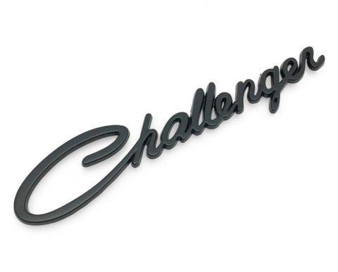 Эмблема надпись Challenger черная 147х30 мм (на скотче) 68214652AA 158760 фото