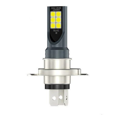 Лампа LED H4 36W 6500K 12&times;SMD 3030 (холодный белый свет) 184889 фото