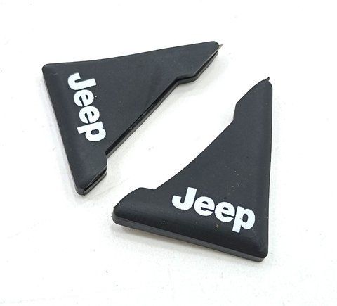Захист кутів дверей JEEP 2шт чорні посилені 45х58х47 мм гума (на скотчі) 163737 фото