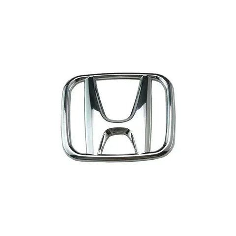 Эмблема руля HONDA хром 50х40 мм пластик (на 13 усиках, без скотча) 184414 фото