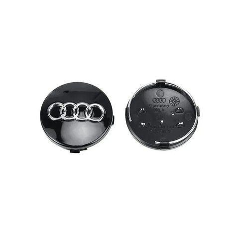Колпак колеса Audi черный d=60 мм (колпачок, заглушка диска) 1шт 182514 фото