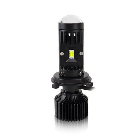 Лампа LED Y10Pro-H4 130&times;32&times;25мм 40W лінза права оновлена версія (алюміній) 1шт 184834 фото