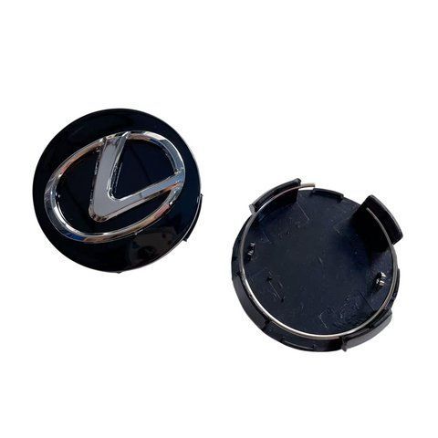 Колпак колеса Lexus черный+хром 62 мм пластик 1шт OEM 4260330590 (колпачок) 185240 фото