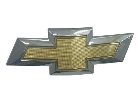 Емблема решітки CHEVROLET золота+хром 230&times;82мм на направляючих 182597 фото