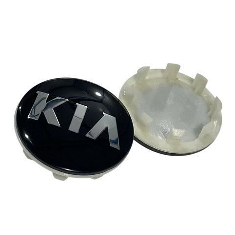 Колпак колеса Kia черный 58 мм пластик 1шт OEM 529603W200 (колпачок, заглушка диска) 185251 фото