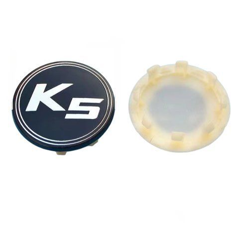 Ковпак колеса Kia K5 чорний 58мм пластик 1шт OEM 529602T500 (ковпачок, заглушка диска) 185194 фото