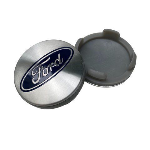 Ковпак колеса Ford срібний 54 мм пластик 1шт OEM 6M211003AA (ковпачок, заглушка диска) 184089 фото
