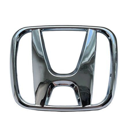 Эмблема решетки / багажника HONDA Хром 136x110 мм (скотч + 2 усика) 181827 фото