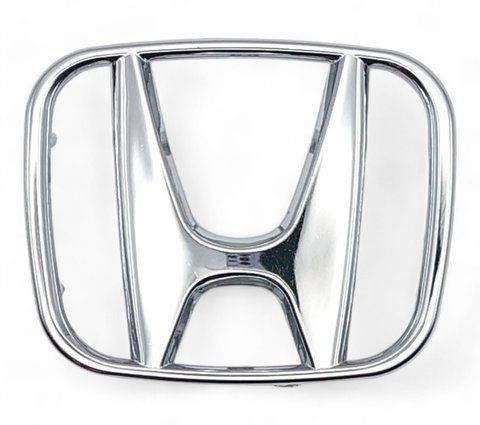 Эмблема руля HONDA Хром 53х43 мм (13 усиков, без скотча) 181820 фото