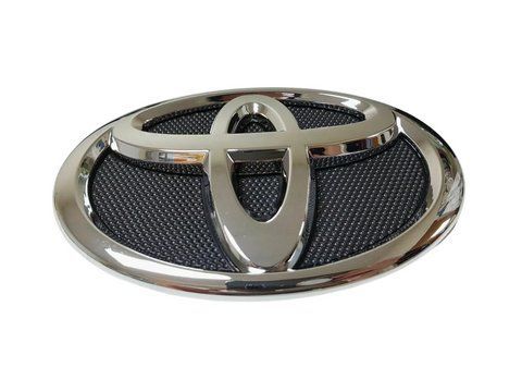 Эмблема решетки Toyota Corolla (2008 - 2013г) 140х95мм (на 3 штифтах) OEM 75312-02050, 75301-02040 182411 фото
