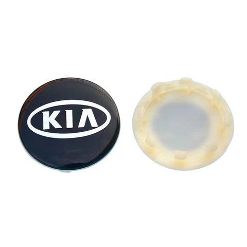 Ковпак колеса Kia чорний 58мм пластик 1шт OEM 529602F000 (ковпачок, заглушка диска) 185197 фото