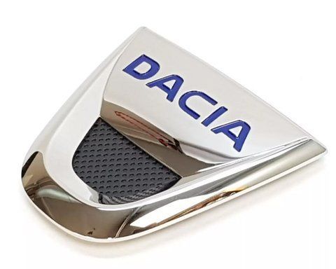 Емблема Dacia (Хром) 137х120 мм (на вусиках) 628900768R 134291 фото